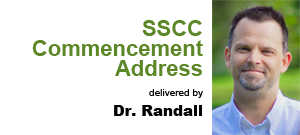 SSCC Commencement Address delivered by Dr. Randell