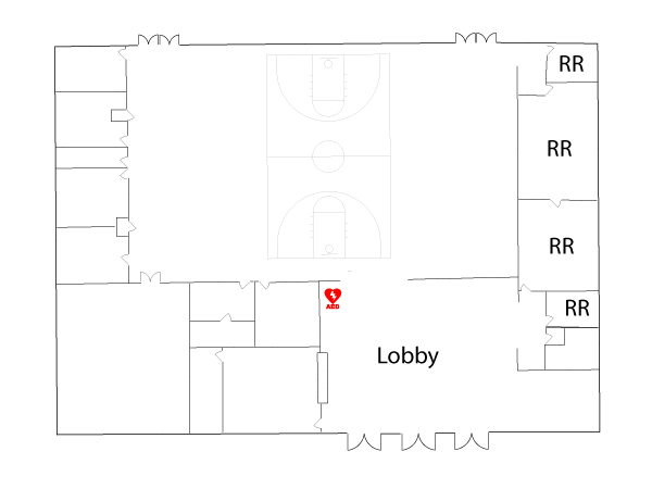 Central Campus AED Map