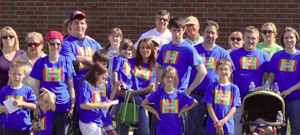 Participants in the 5K in Washington C.H. to benefit the Cystic Fibrosis Foundation