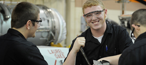 SSCC Aviation Maintenance Students