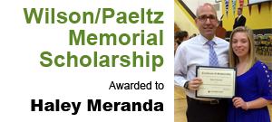 2015 Wilson/Paeltz SSCC Scholarship