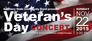 SSCC band to perform Nov. 22 Veterans Day concert