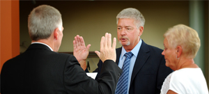 Boedeker sworn in as Southern State trustee