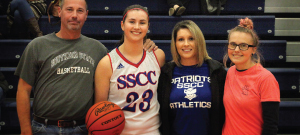 Barr scores 1,000th point for SSCC women's basketball