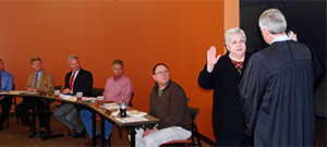 Lynn Stevens sworn in as Southern State trustee