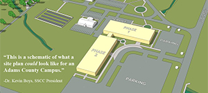 Adams County Campus Project Put on Hold