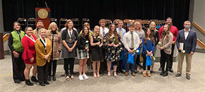 Southern State students inducted into PTK honor society