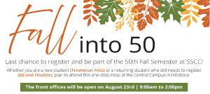 Southern State's Fall Semester begins August 25