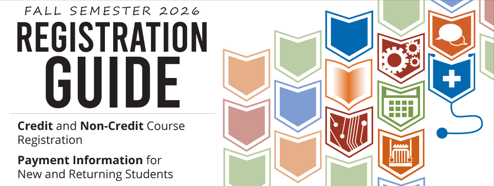 Click here to view the Fall Registration Guide Fall 2026 Registration Guide — download PDF