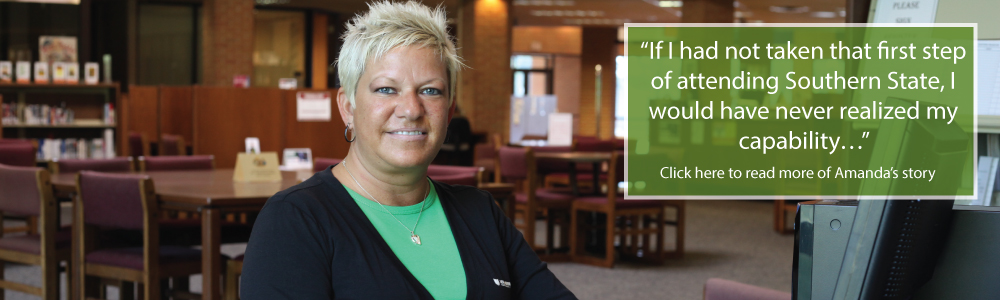 'If I had not taken that first step of attending Southern State, I would have never realized my capability…'