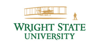 Logo for Wright State University.