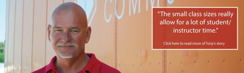 'The small class sizes really allow for a lot of student/instructor time.'