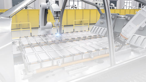 Electric Vehicle Battery Packing and Assembly