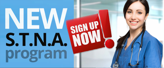 New stna program. Sign up now