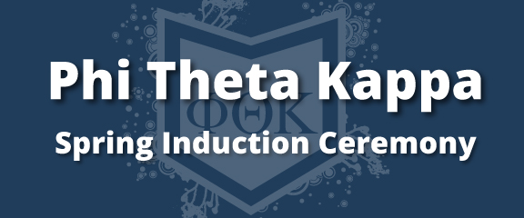 Phi Theta Kappa Spring Induction Ceremony