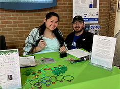 Bracelet Making - Racquel Browder and Jamison Reed