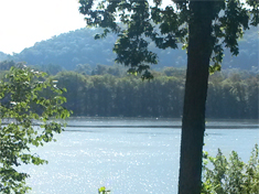 The river at the Members Retreat