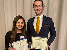 Alyssa Mays and Brock Morris, Most Distinguished Officer Team Nomination, Order of the Torch